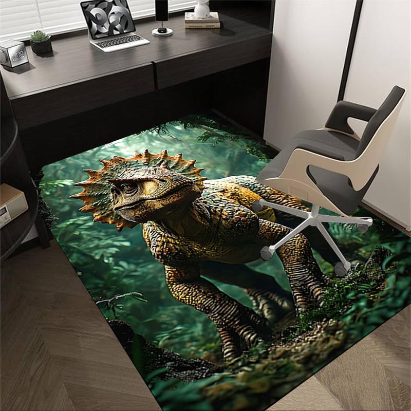 

1PC Dinosaur Forest Extra Large Non-Slip Floor carpet, Office, family, bedroom, Studio Large Area Rug,Longlasting Material-J0397 60cm by 90cm
