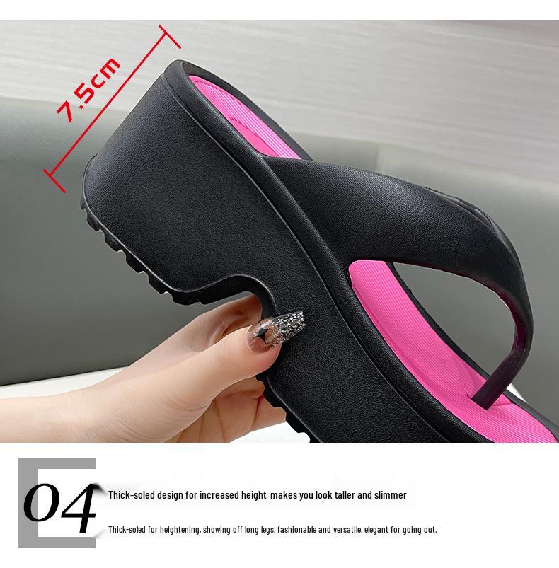 Women's Thick-Soled Summer Slippers: New Style Outdoor Flip-Flops and Sandals