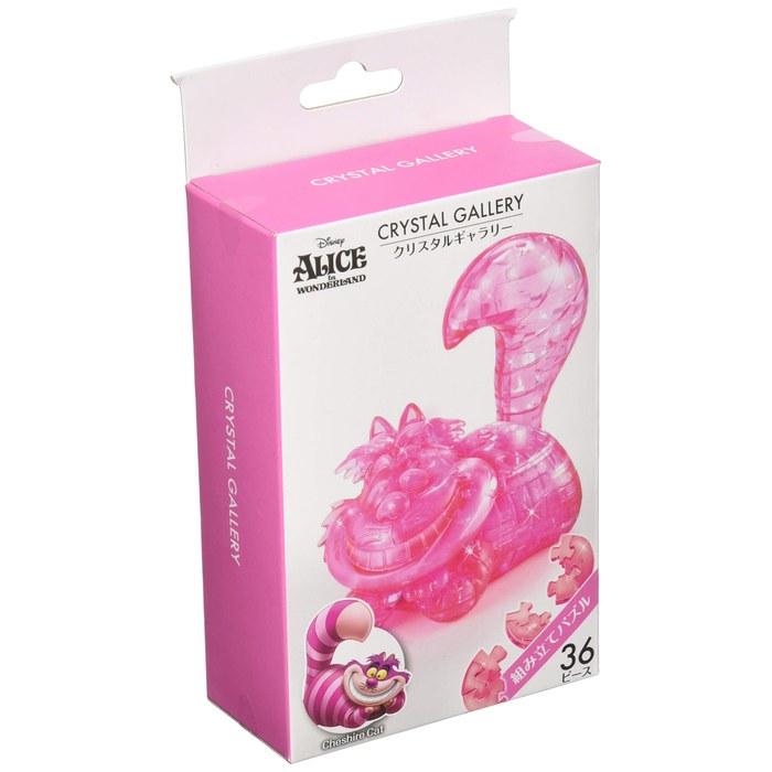 [Crystal Gallery] 3D Jigsaw Puzzle – Alice in Wonderland Cheshire Cat (36 Pieces)