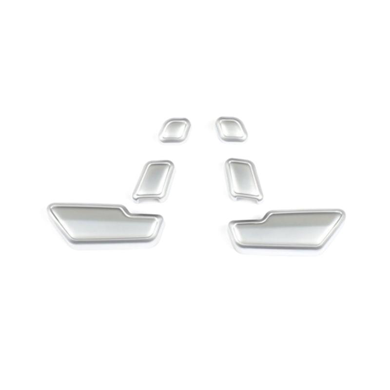 

Compatible-for E-Class W204 W205 W212 W218 X204 X166 GLK ML X156 C117 Car Seat Adjust Memory Unlock Button Cover Sticker 1