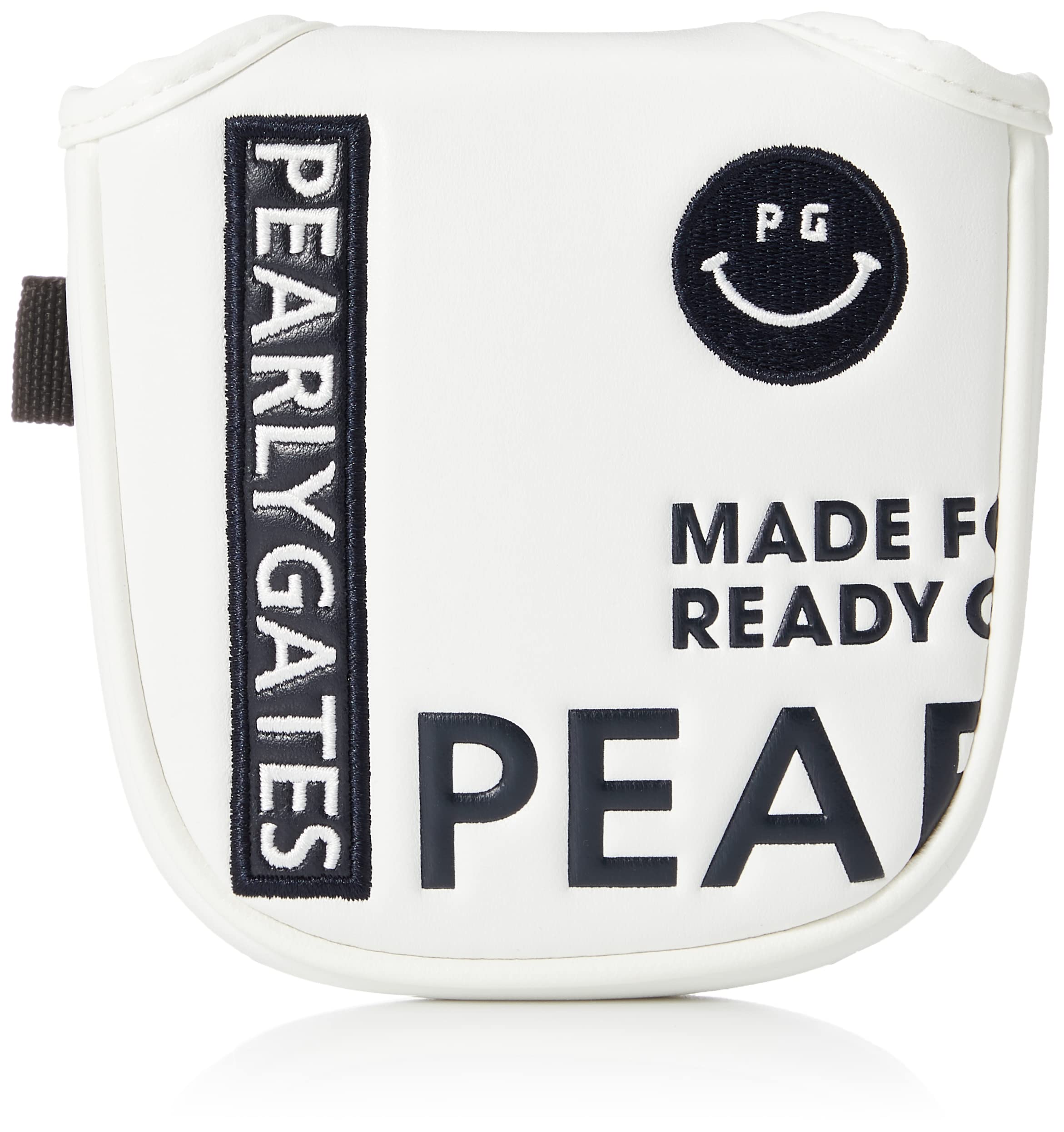 

Unisex Standard Mallet Putter Cover Standard Synthetic Leather Mallet PT FR [PEARLY GATES] [Continuous Product] / 053-3984304 030_White