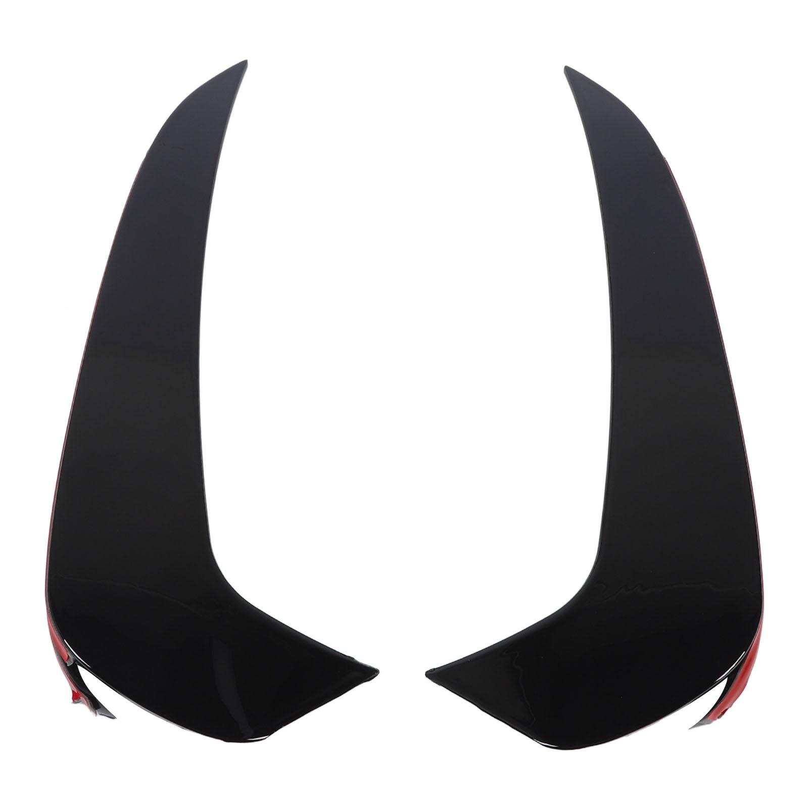 

1 пара сплиттеров заднего бампера левый правый сплиттер губы спойлер диффузор замена для Benz GLCКласс чёрный