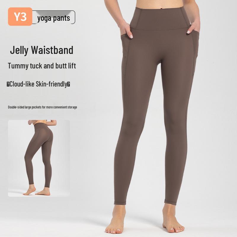 

No-Embarrassment High-Waist Yoga Pants: Tummy Control, Hip-Lifting Fitness & Running Wear 2XL