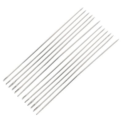 12 Pezzi Ago da Cucito con Occhiello Grande Filo di Lana Spago Maglia Artigianato Artistico Acciaio Filo da Ricamo Kit Ago
