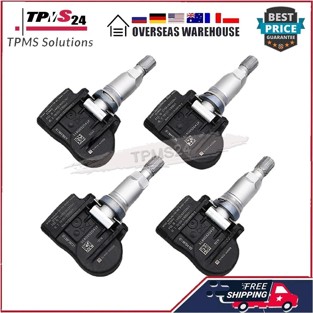 4X TPMS SENSOR FOR HYUNDAI ACCENT ELANTRA EQUUS SANTA SONATA KIA CADENZA 315Mhz TIRE PRESSURE SENSOR 52933-A5000 529333N000