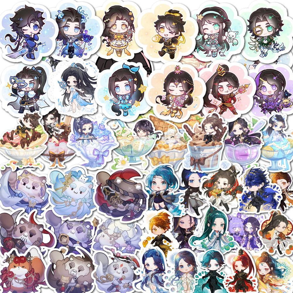 50/100/200PCS Aesthetically pleasing romantic fun graffiti art cool sticker pack Christmas decoration suitcase DIY tote bag party gift T-57-50PCS-1