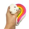 Cartoon Rainbow Stress Relief Toy With Soft Pu Foam Material For Kids And Adults