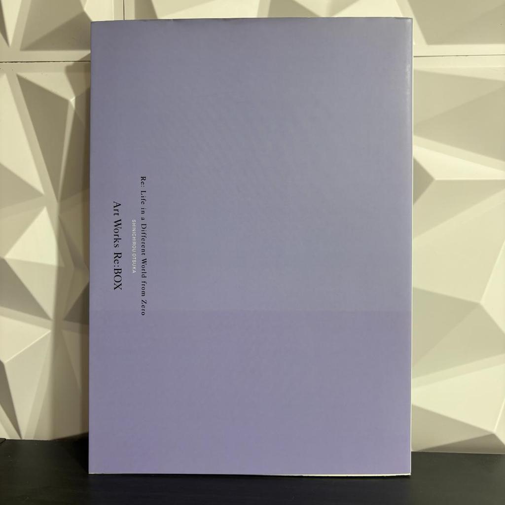 [USED] Re:Zero Shinichiro Otsuka Art Works Re:BOX 1 & 2 Set with Novel and Art Book