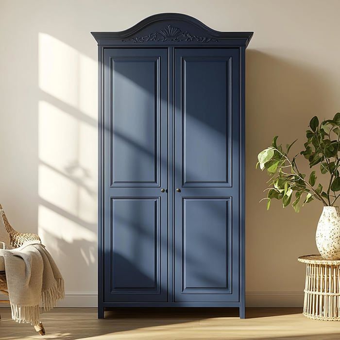 Peinture à la Craie - CREATIVE DECO - Bleu Denim - 1L - Mat - Lavable