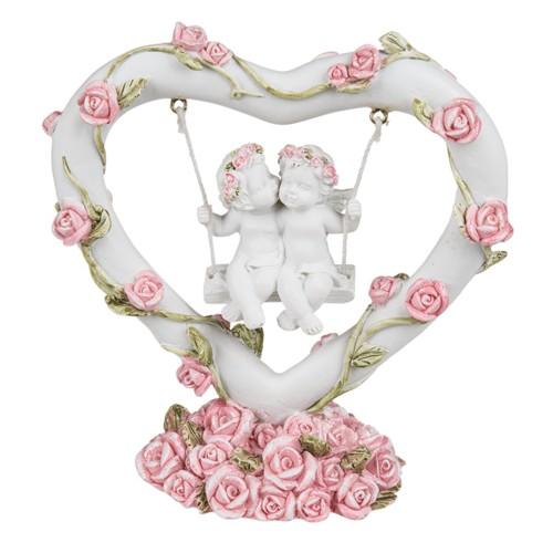 Out Of The Blue Polyresin Cherub Valentine Ornament