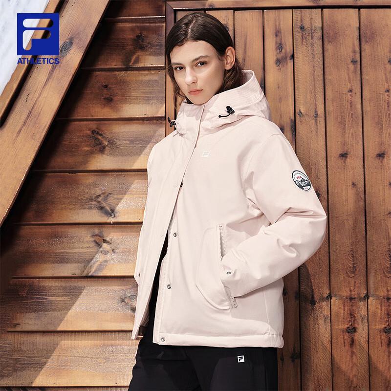 FILA Women's Loose Fit Hooded Down Jacket