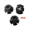 3 PEZZI Staffa Clip Universali per Sensore Radar ACC Distronik Auto 0203009002 PA66-GF30 PA66GF30 39R13537 0203303130