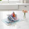 1pc 3D Butterfly Greeting Card For Christmas Mother's Day & Valentine's Day Anniversaries Versatile