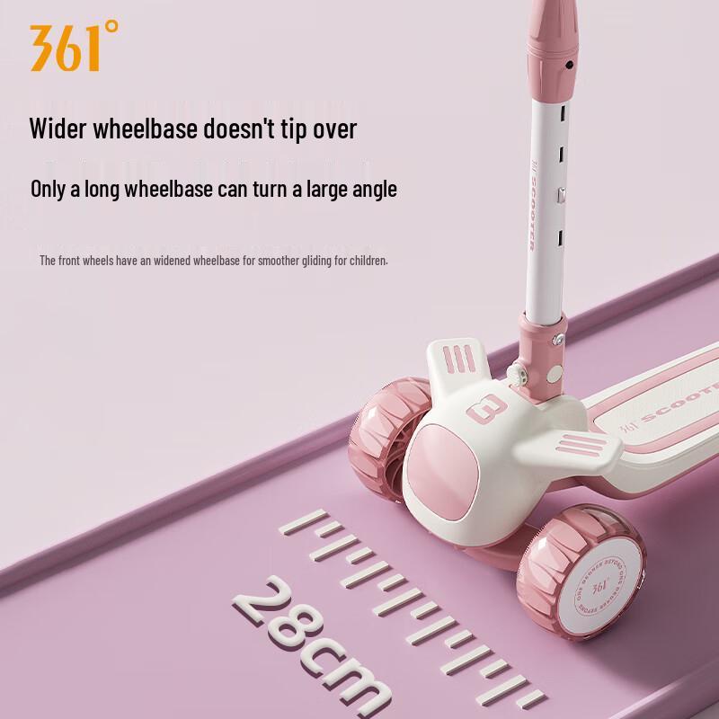 361° Kids Foldable 3-Wheel Scooter