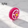 Interactive Pet Toys for Boredom And Anxiety Round Shield Dog Toy, Squeaky Latex Chew Training Dogs Fetch Teeth Cleaning Toy Small Medium Tartar