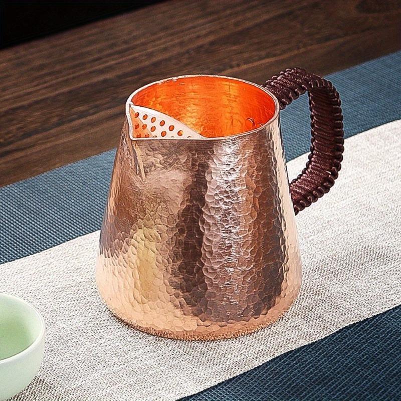 Red Copper Teapot Chinese Tea Ceremony Handmade Teapot Pure Tea Kung Fu Tea Retro Tea Kettle Teaware