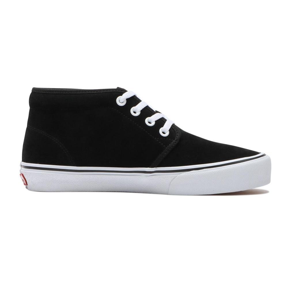 Vans Chukka Black White V49cf Suede Black White