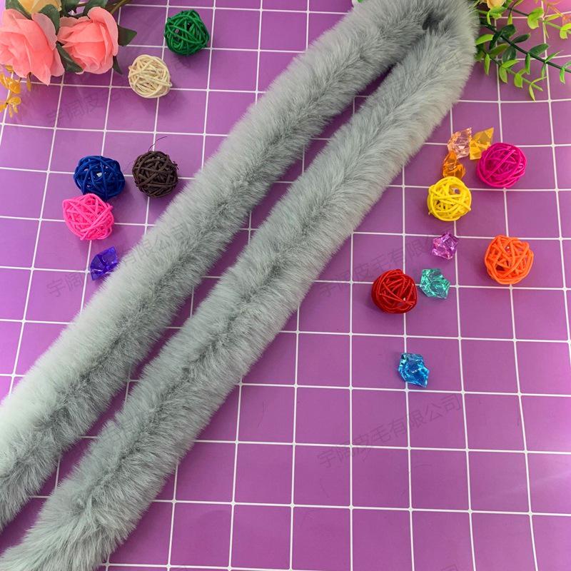 

Отделка из искусственного меха Аксессуары для ханьфу: Имитация меха выдры, мех голубого кролика и зеленая кружевная отделка 5 cm