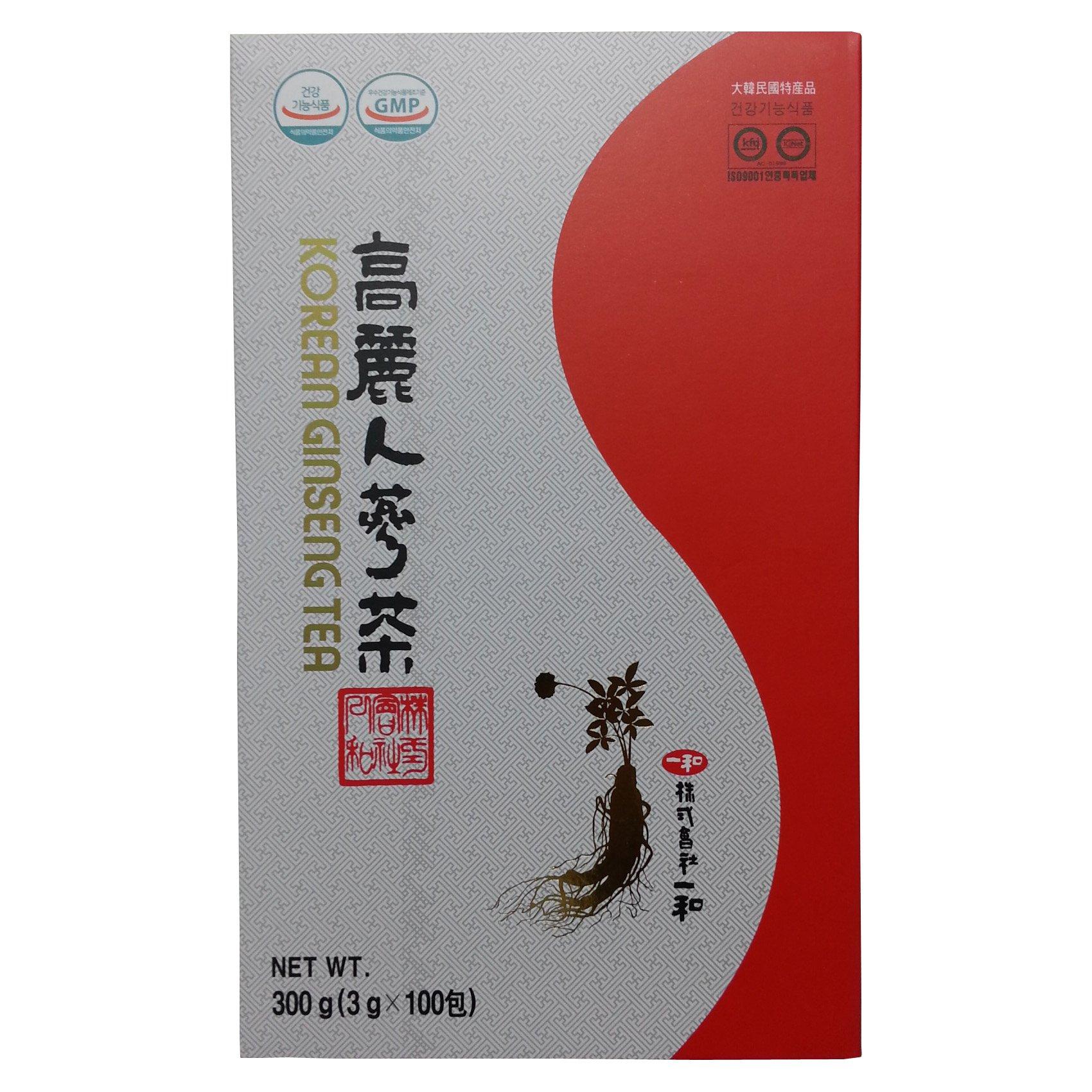 

Ginseng Ilwa Ginseng Tea 6 Years Root 3g x 100 Packets [Product]