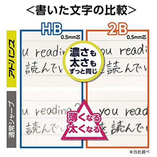 Mitsubishi Pencil Kurutoga Advance Mechanical Upgrade 1 Pen Pencil, Model, 0.5mm, Gunmetallic, M5-1030,