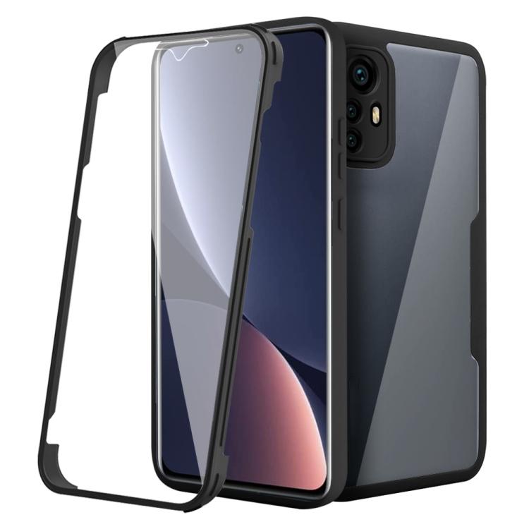 

For Xiaomi 12 Pro 5G Acrylic + TPU 360 Degrees Full Coverage Shockproof Phone Case For Xiaomi 12 Pro 5G чорний