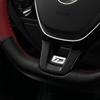 1Pc New R Rline Car Steering Wheel Logo Emblem Sticker Decals for Jetta Touran POLO Golf MK4 MK5 MK7 Tiguan Passat TSI TDI