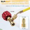 R134A Can Tap, R134A Self-Sealing and Puncture Style Refrigerant Can Tap Valves with Refrigerant Tank Adapters for Automotive Air Conditioning