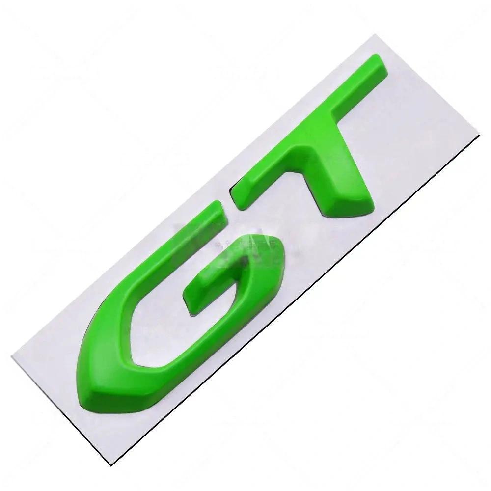3D Metall GT Abzeichen Aufkleber Seitenkotflügel Kofferraum Heck Emblem Aufkleber