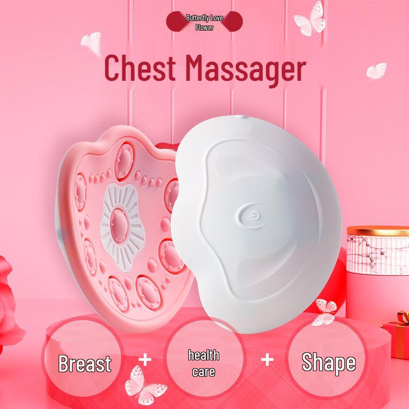 

Wireless Red and Blue Light Heated Breast Enhancement Massager with Vibration Chinese Manual