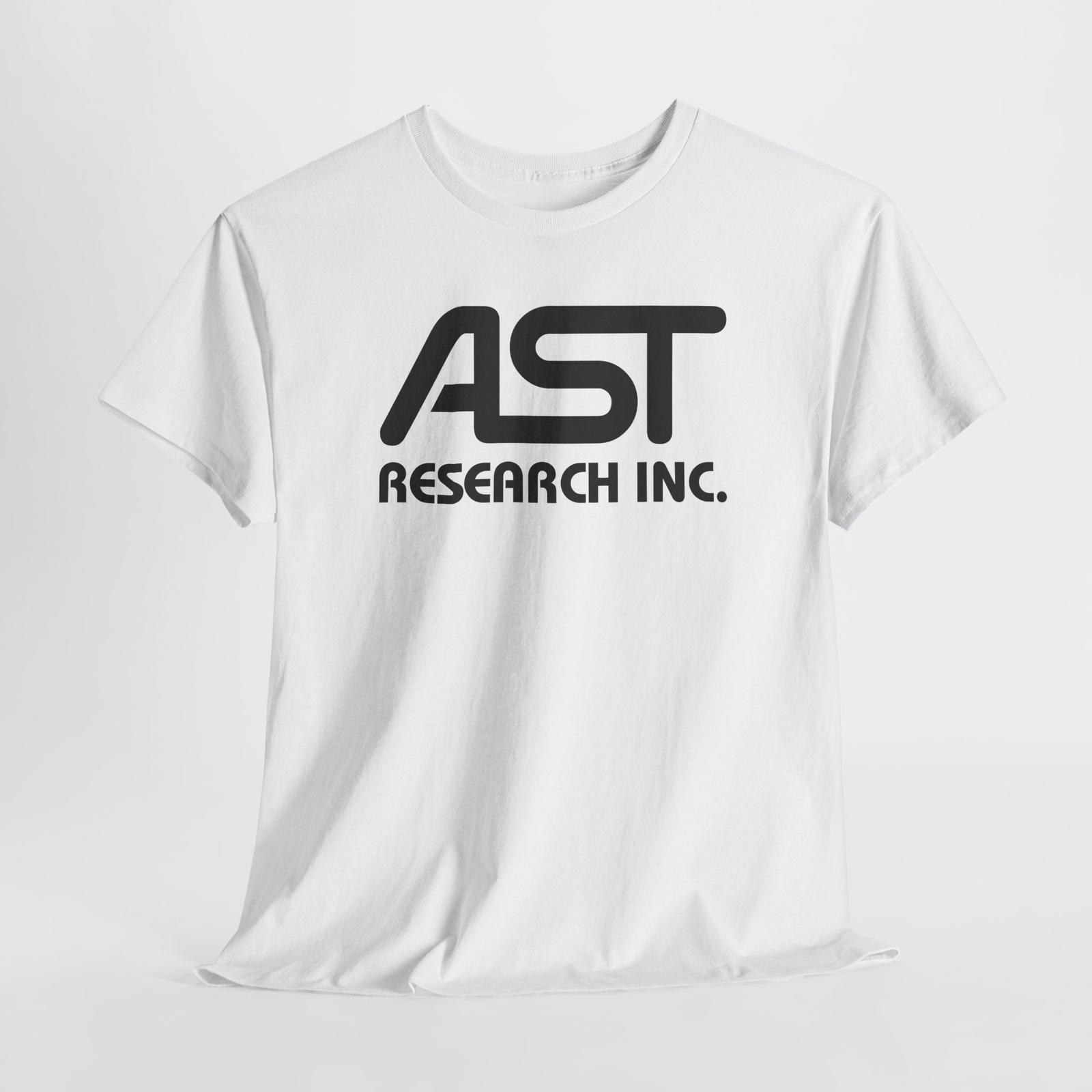 

Vintage AST Computer Unisex T-Shirt Mens Womens Tees Top Tee, Heavy Cotton Shirt for Tech Enthusiasts, Retro L