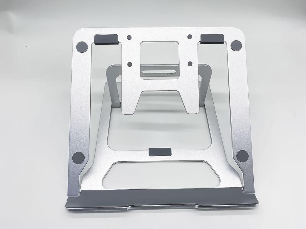 Portable Folding Laptop Stand with Adjustable Height and Cooling Feature for Desktops and Painting