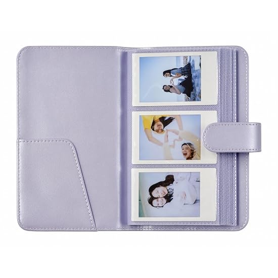 FUJIFILM Album for INSTAX Mini Film, Holds 108 Photos, INSTAX Mini 13 Album, Purple