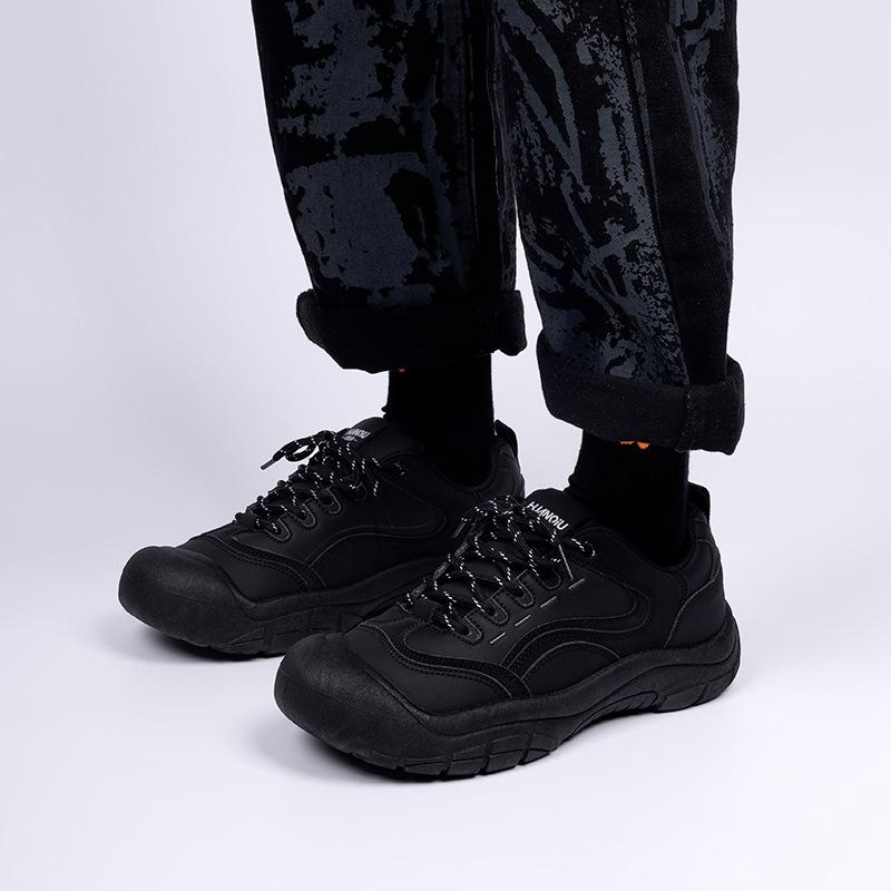 Global Outdoor Light Hiking Shoes Men's ZHQ-ZL8956 Black Men's Shoes Spring Versatile Men's Casual Shoes
