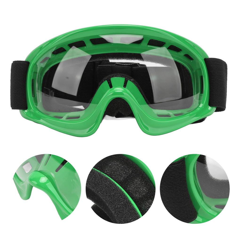 Kids Dirt Bike Goggles Resistance UV Motorcycle Goggles for Outdoor Cycling Ski ATV Off Road Racing