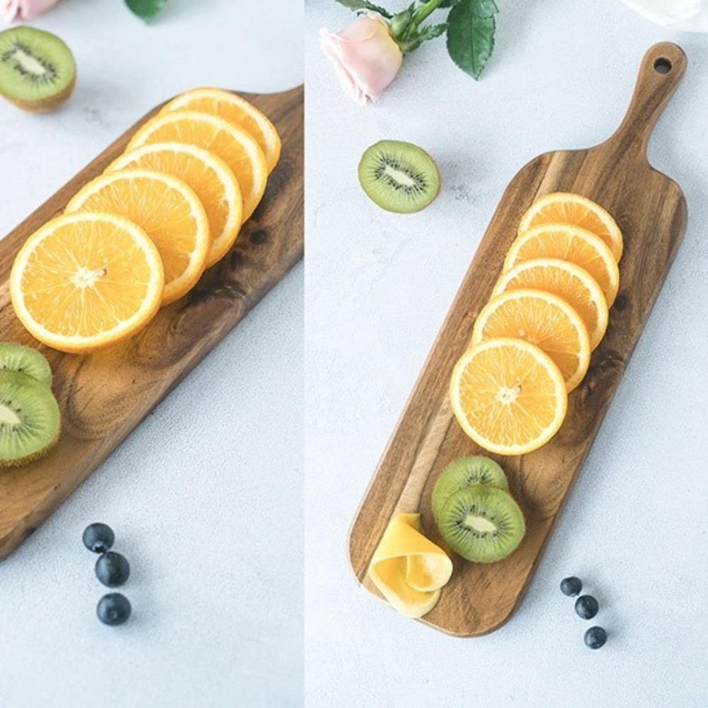 Anti-mold Wooden Cheese Board Wooden Solid Wood Chopping Blocks Charcuterie Board Household