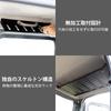 SYAYOUHIN Interior Roof Extension Car Rear Gate Roof Rack for Suzuki Jimny Modification Preserves Rear Seat Compatible with Frame, JB64/JB74