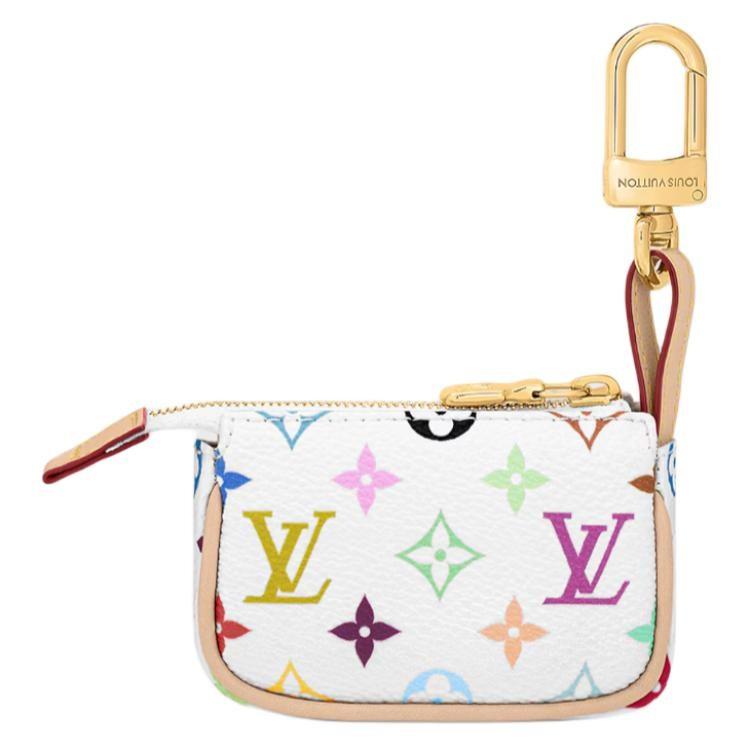 Louis Vuitton X Takashi Murakami Micro Pochette Monogram Multicolor White Multicolored M02460