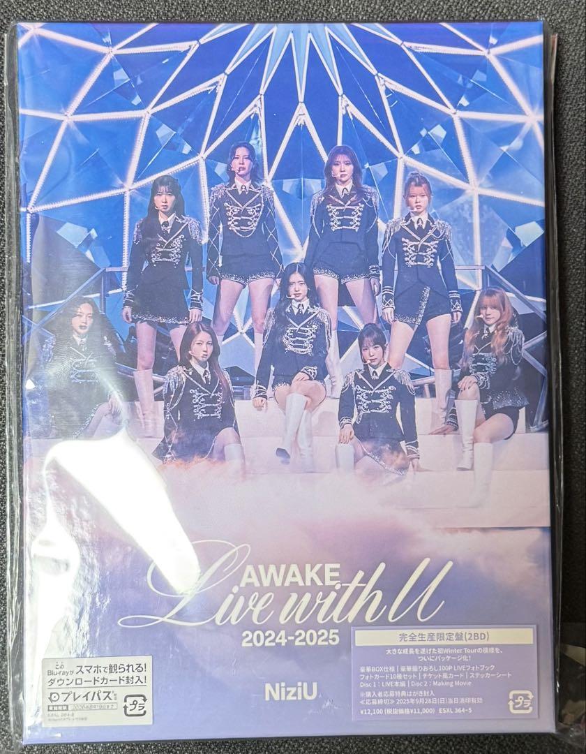 

[USED] NiziU AWAKE Live 2024-2025 Limited Edition