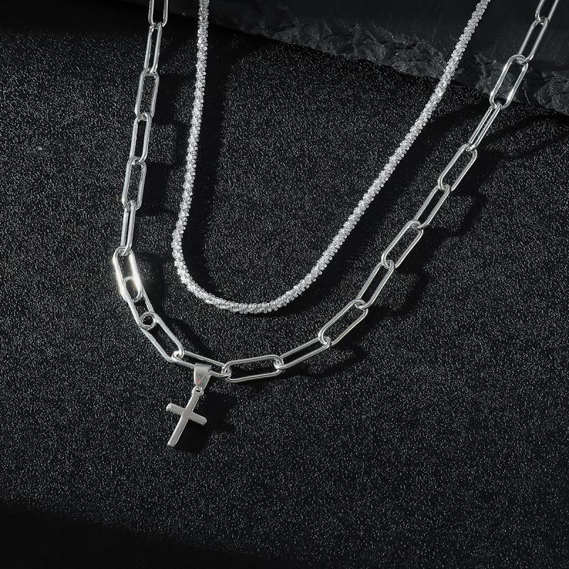 European & American Cross-border Sparkling Clavicle Necklace - Light Luxury, Cool & Shiny Ins Style