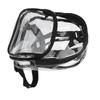 Clear Backpack Mini Transparent Waterproof 2 Layer Storage Zipper Design PVC Wear Resistant Backpack for Travel