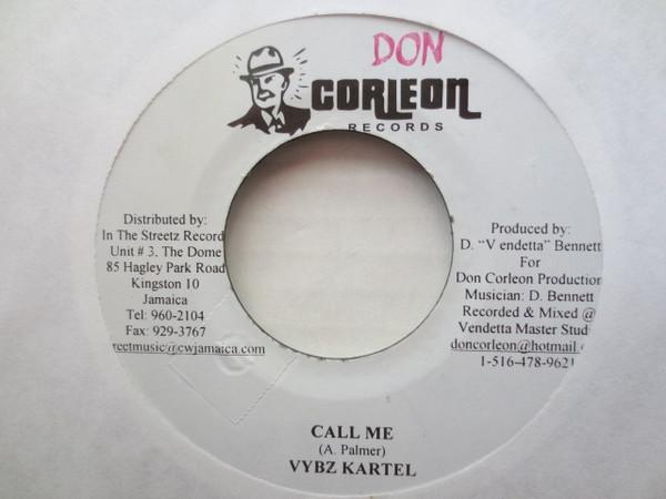 7inch Record VYBZ KARTEL - Call Me NONE Don Corleon Rec 2007 Jamaica Reggae, Ska & Dub Used
