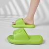 Fashion Fashion Slippers Brand Candy Color Platform Slippers Women Summer Comfort Soft Sole Non-Slip Bathroom Sandals Woman Beach Shoes