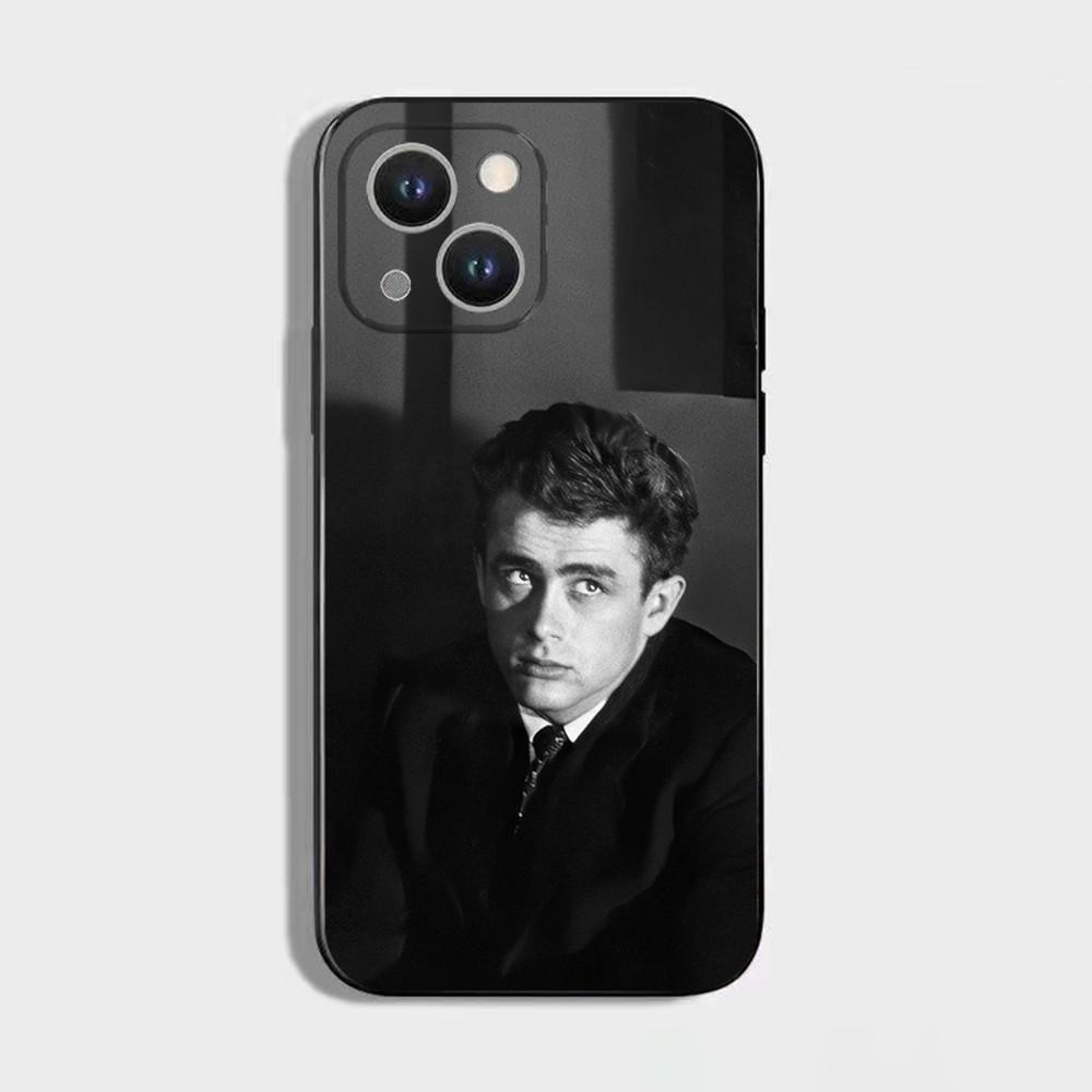 

Classic Vintage J-James D-Dean Phone Case For iPhone16,15,14,13,12,11 Plus,Pro Max,XS,X,XR,SE,Mini,8,7,Soft Silicone Black Cover iPhone13PRO