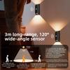 Rechargeable Sensor Wall Lights Wireless Remote Control Magnetic Wall Lamp Magnetic Suction Intelligent LED Induction Lights