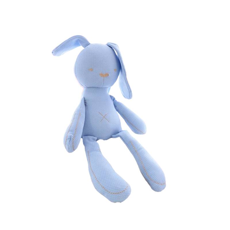Rabbit Cartoon Comfort Doll Bunny Plush Toy Perfect For Soothing Newborns Baby