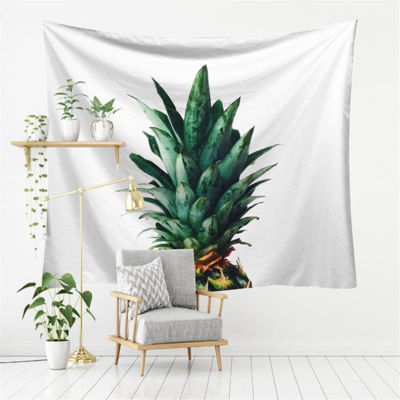 New Forest European-American Landscape TV Background Wall Tapestry - Polyester Decorative Hanging Cloth