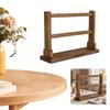 Wooden Jewelry Display Stand Multi-Layer Household Bracelet Storage Rack Simple Jewelry Storage Shelf for Closet Dresser
