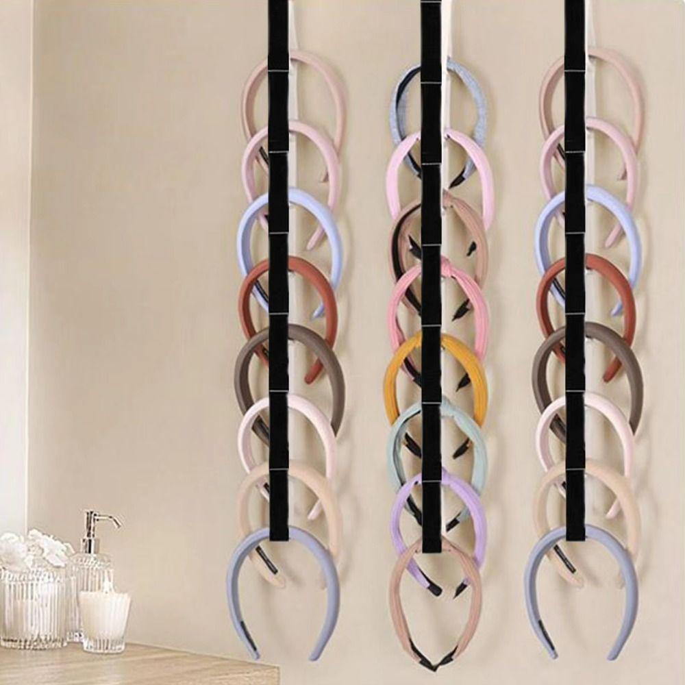 Wall-Mounted Headband Organizer Space Saving Wall Headband Holder Headband Storage Holder Closet