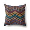 Ethnic Style Colorful Boho Polyester Pillowcase Car Decoration Home Printed Waist Pillowcase