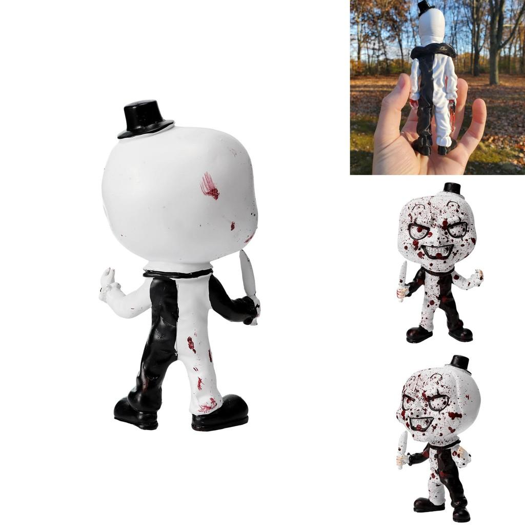 Gruselige Moderne Harz Sensenmann Clown Dekorative Figur Für Halloween Tischdeko
